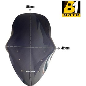 Resim Bajaj Dominar 250 / 400 Siperlik Camı Spor Cam 