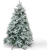 Resim Yılbaşı Çam Ağacı Karlı 210 Cm 210 CM 