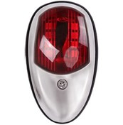 Resim Deniz Seyrüsefer Uyarı Işığı Sinyali Led Yat Işığı, Renk: Gümüş Kabuk Kırmızı 