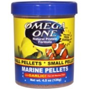 Resim OMEGA ONE Garlic Marine Small Pellets 100gr Açık 