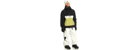 Resim Quiksilver Steeze Unisex Siyah Snowboard Ceketi 