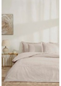 Resim Özdilek Daniela Çift Kişilik Nakışlı Saten Nevresim Takımı 