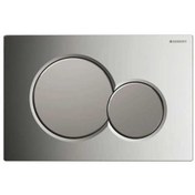 Resim Geberit Sigma01 Kumanda Kapağı Çift Basmalı Parlak\u002FMat Krom 115.770.KA.5 