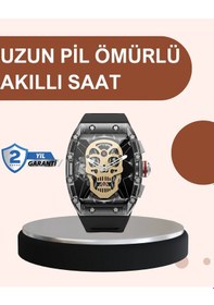 Resim Diğer Uzun Pil Ömürlü Akıllı Saat Günlük Ve Spor Kullanım 