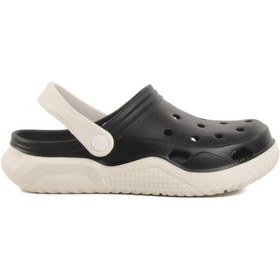 Resim Siyah Hafif Eva Taban Unisex Sabo Terlik Stella Z Siyah-beyaz Siyah - Beyaz 