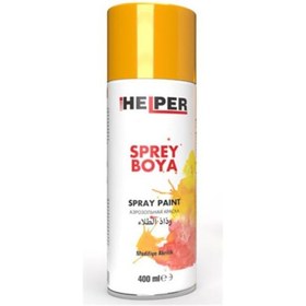 Resim Genel Markalar HELPER SPREY BOYA RAL-1003 PARLAK SARI 400 ML - MXS HLP190804 