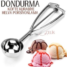 Resim OEM HSNET Dondurma Porsiyonlama Kaşığı Kurabiye Köfte Helva - ASLPRL6319-3990 