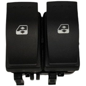 Resim DNC Auto Part Renault Megane 2,Laguna için Uyumlu İkili Sol Cam Açma Düğmesi-Elektrikli 