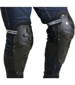 Resim Venom Motosiklet Dizlik VN-09 Çift Mafsallı Lüx Motorcu Diz Bacak Koruma 