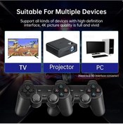 Resim Createtech M8 Konsol 4k Hd Dahili 20k Oyun Kablosuz Ctrl Tv Oyun Kutu Olmadan 64gb 