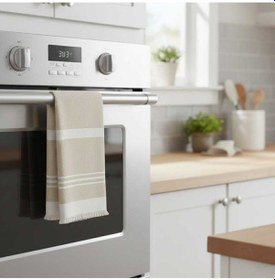 Resim Pamuklu , Püsküllü , Yüksek Emiş Güçlü El Ve Kurulama Bezi Mutfak Havlusu 30 X 50 Cm - Kum Kum Rengi 