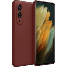 Resim S25 Edge First Silikon - BORDO-(5796) 