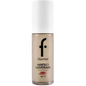 Resim Flormar Perfect Coverage SPF15 - Yüksek Kapatıcı Fondöten No: 131 Warm Nude 