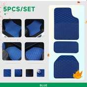 Resim Topnotch Citroen C2 C3 206 2006 2013 Blue Non Slip Koku Yapmaz Xpe Köpük Tabanlı Oto Halıları 