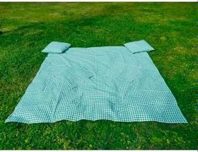 Resim Angels' Collection Yeşil Pötikare Piknik Seti 5 Parça YEŞİL 