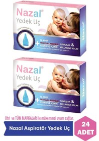 Resim Genel Markalar Jenbol Burun Aspiratörü Yedek Uç 2 Kutu Otri Uyumlu 24 Adet Ile Tam Uyumludur 