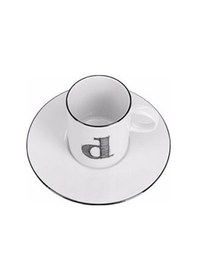 Resim Porland Harf (D) Tabaklı Kahve Fincanı 85cc 