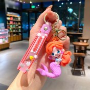 Resim OEMG Yeni Çizgi Film Animasyon Stitch Serisi Yumuşak Kauçuk Anahtarlık Bebek Çantası Kolye Anahtarlık Küçük Hediye (Yurt Dışından) 