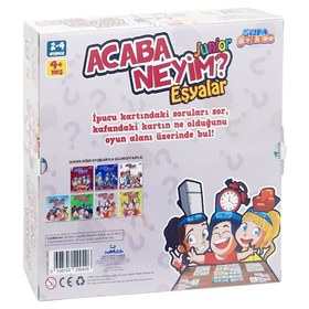 Resim Acaba Neyim Junior- Eşyalar 