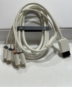 Resim Wii Oyun Konsol Component Kablo Nintendo Wii Component + R/l Kablo 2 Metre 