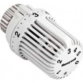 Resim Honeywell T9001W0 Termostatik Kafa - (Beyaz Izgaralı) 