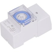 Resim Youmex Ev Elektrik Kontrolü Mekanik Zamanlayıcı, 220vac 2500w, 80mah Batarya, 24 Saat Programlama, 150 Saat Kesinti Tamiri, Pc Kasa 