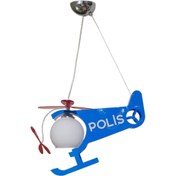 Resim Mutlu Avize Çocuk Odası Polis 