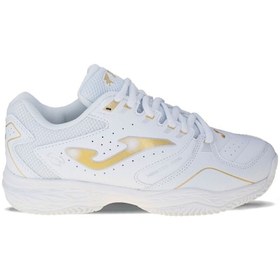 Resim Joma Master 1000 Lady 2202 Beyaz-Gold Kadın Tenis Ayakkabısı 