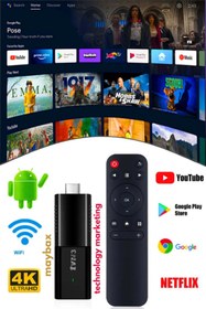 Resim Maybax Ultra Hd Android Tv Box 4k Android Tv Tv Box Tv Stick Medya Oynatıcı Smart Tv Wifi 