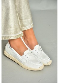 Resim Fox Shoess374610304 Beyaz Kumaş Günlük Kadın Ayakkabı Beyaz 