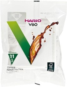 Resim Hario V60 01 Dripper Filtresi (100 adet) 