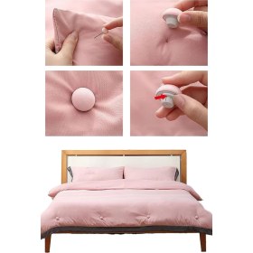 Resim Gampus Yeni Nesil Yorgan Nevresim Sabitleme Aparatı 4lü Yorgan Sabitleyici Set 