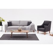 Resim Vivense LEGO YATAKLI KOLTUK TAKIMI, GRİ 