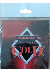 Resim Gold 0.25 Divan Saz Teli 