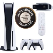 Resim Sony Playstation 5 CD'Li 825 GB Bilkom Garanti + 2 Kol + Kumanda + Kamera 