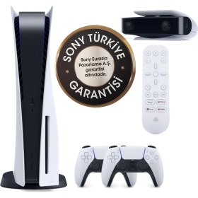 Resim Sony Playstation 5 CD'Li 825 GB Bilkom Garanti + 2 Kol + Kumanda + Kamera 