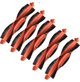 Resim Viomi Uyumlu V2 Vacuum Cleaner Akıllı Robot Süpürge Ana Fırça Turuncu 5 Adet 