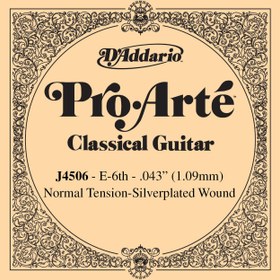 Resim D'Addario J4506 Pro-Arte Normal Tension Klasik Gitar Tek Tel (Mi) 