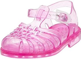 Resim Meduse Sun Rose Paillete - Şeffaf Pembe Kız Çocuk Sandalet 