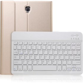 Resim Zsykd Galaxy Tab A 10.5 T590 / T595 Için Bluetooth Klavye ve Kılıf (Yurt Dışından) 