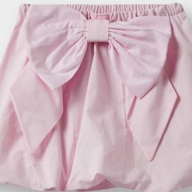 Resim Defacto Kız Bebek Poplin Fiyonklu Balon Etek F5797a525aupn633 Pembe 