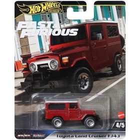 Resim Hot Wheels Fast & Furious Premium Toyata Land Cruiser FJ43 Oyuncak Araç HNW46 HRT96 