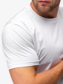 Resim Happyfox Beyaz Spor Tişört, Perforasyonlu. Perforasyonlu Beyaz Spor Tişört 182964391 Beyaz 