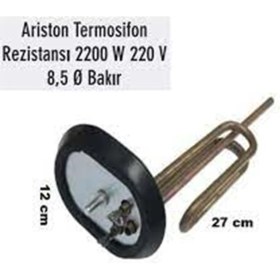 Resim Ariston Termosifon Rezistansı 2000 Watt 