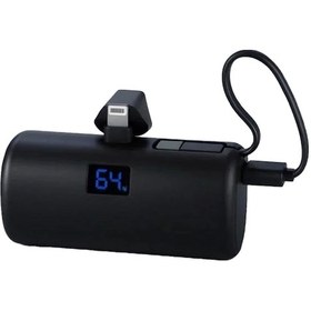 Resim Eıma P23 Lightning Mini Powerbank 4500 Mah Taşınabilir Hızlı Şarj Beyaz 