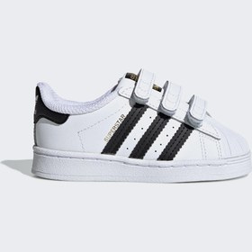 Resim adidas Superstar Bebek Beyaz Spor Ayakkabı 