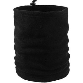 Resim Axe Sportswear Unisex Siyah Şapka Bere Olabilen İpli Polar Boyunluk Siyah 