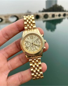 Resim Genel Markalar M Kors Model " Sevgili Saatleri " Metal Kordon " Çift Saatleri Roma Rakamlı Kol Saati 