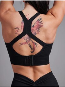 Resim Way Lıon Spor Sütyeni Ve Fitness İçin Poynteli Üst 355933155 Siyah 