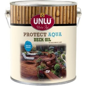 Resim Ünlü Protect Aqua Su Bazlı Deck Yağı 5L 